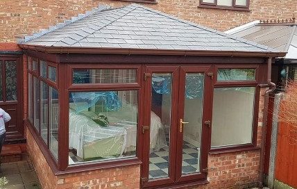 Conservatory roof roofing project by Warrington Roofing Ltd 27