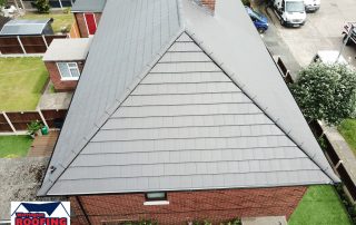 Pitched roof roofing project by Warrington Roofing Ltd 13