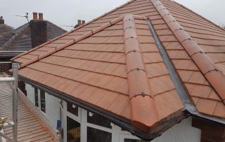 Pitched roof roofing project by Warrington Roofing Ltd 14