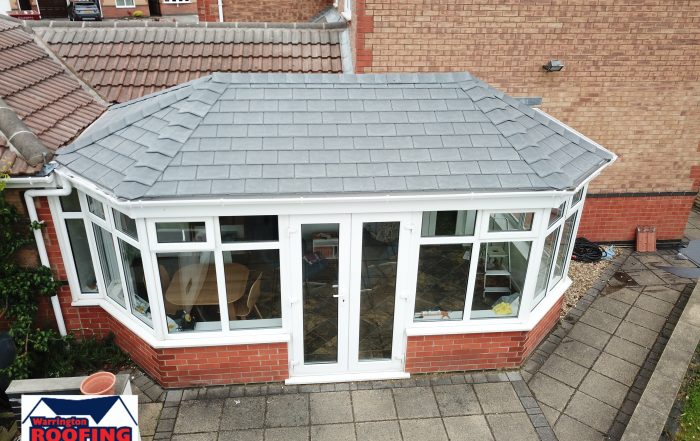 Conservatory roof roofing project by Warrington Roofing Ltd 5