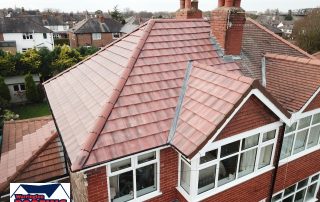 Pitched roof roofing project by Warrington Roofing Ltd 9