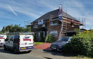 Pitched roof roofing project by Warrington Roofing Ltd 21